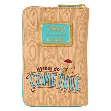 Pinocchio Portrait Zip Around Wallet