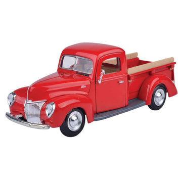 Timeless Legends 1940 Ford Pickup [Red] 1:24 Diecast Vehicle
