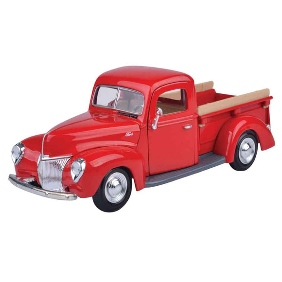 Timeless Legends 1940 Ford Pickup [Red] 1:24 Diecast Vehicle