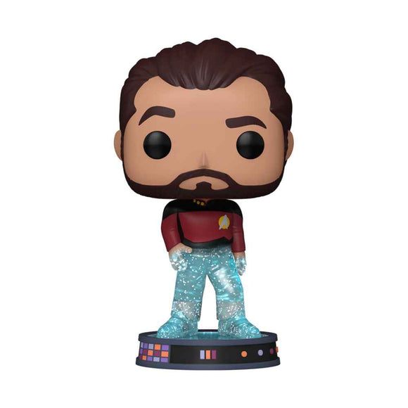 Star Trek Transporting William T. Riker Pop! Plus