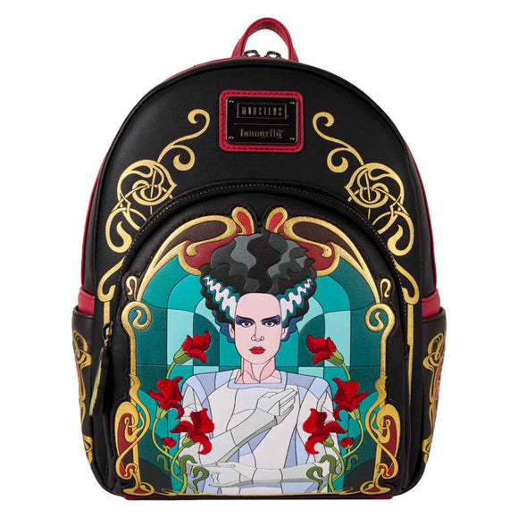 The Bride of Frankenstein Stained Glass Mini Backpack