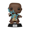 SW Revenge of the Sith Mace Windu Electricity US Glow Pop!