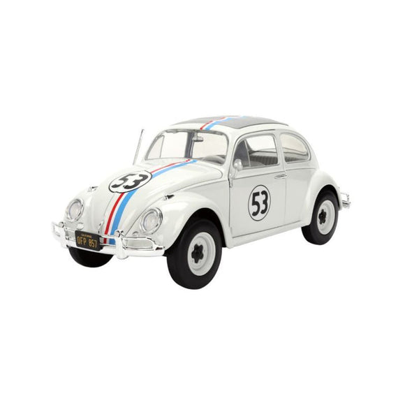 Herbie the Lovebug VW Beetle with Wheel Rack 1:24 Vehicle