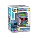 Lilo & Stitch Stitch in Sunlounger US Exclusive Pop! Premium
