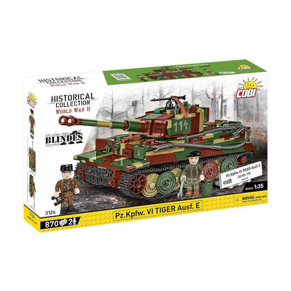 World War 2 Pz.Kpfw. VI Tiger Ausf.E (870 Pcs)