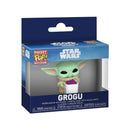 Mandalorian & Grogu 2026 Grogu w/ Food Pocket Pop! Keychain