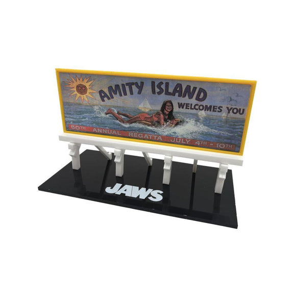 Jaws Amity Island Billboard Scaled Prop Replica