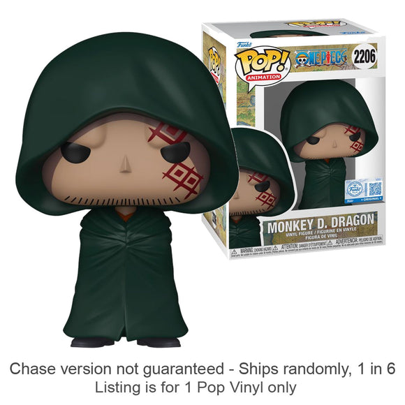 One Piece Monkey D. Dragon US Exclusive Pop! Vinyl (Chase Ships 1 in 6)