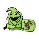 TNBC Oogie Boogie Glow Crossbuddies Bag w/ Coin Bag