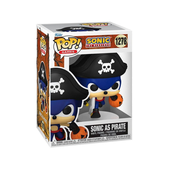 Sonic the Hedgehog as Pirate (Halloween) Pop! Vinyl