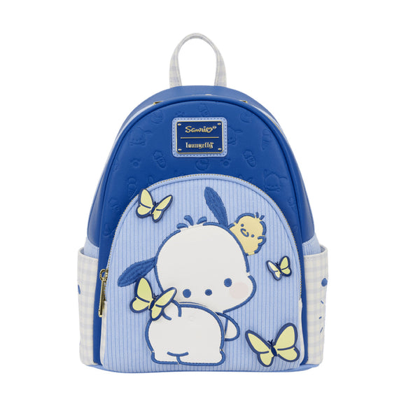 Hello Kitty Pochacco Gingham Mini Backpack