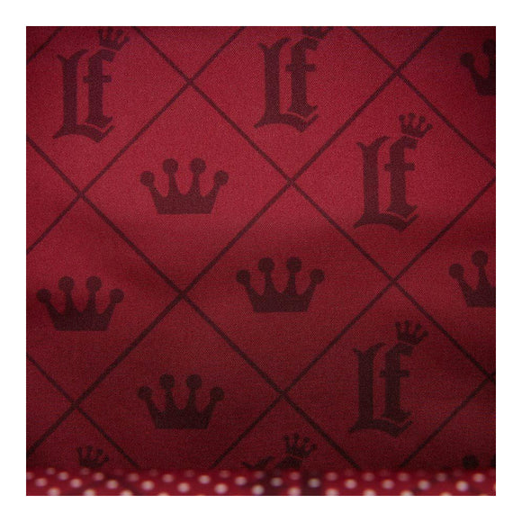 Loungefly Red Pin Trader Crossbody Bag