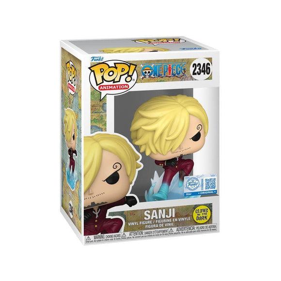 Onepcs Sanji Ifrit Jambe US Exclusive Glow Pop! Vinyl