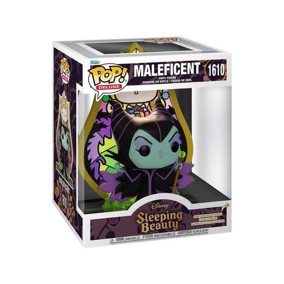 Disney: Villains Maleficent (Stained Glass) Pop! Deluxe