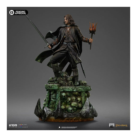 The Lord of the Rings Aragorn Unleashed 1:10 Scale Statue