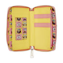 SpongeBob & Patrick Star Checkered Zip Around Wallet