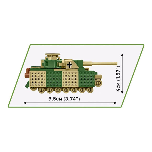 World War 2 Panzer IV Ausf.j (130 Piece Kit)