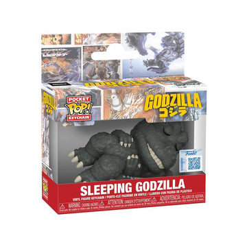 Godzilla Sleeping Pop! Keychain