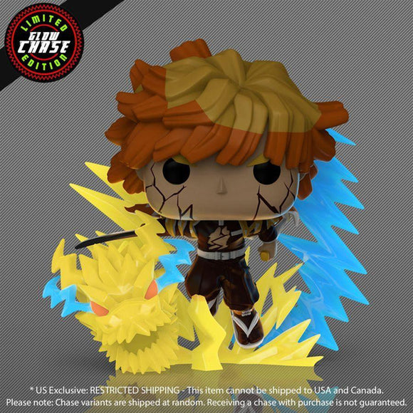 Demon Slayer: Infinity Castle Zenitsu 7th Form Pop! Premium (Chase Ships 1 in 6)