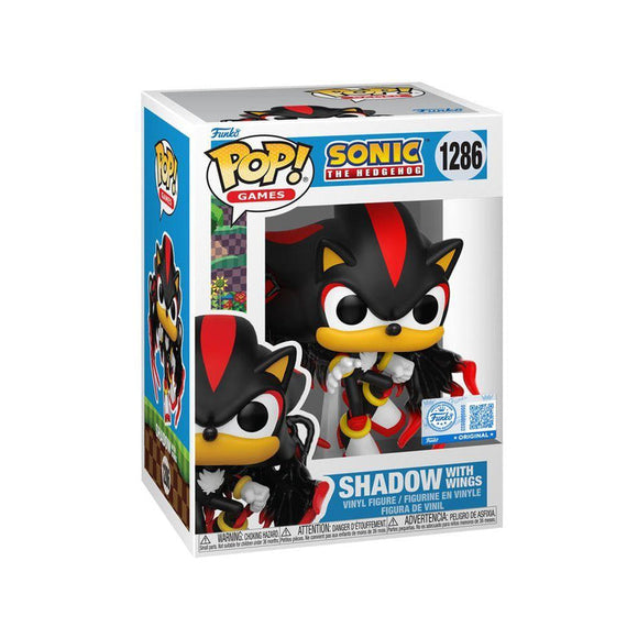 Sonic the Hedgehog Shadow with Wings US Exclusive Pop! Vinyl