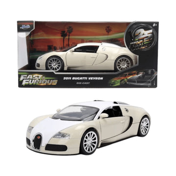 Fast & Furious 1:24 2011 Bugatti Veyron Diecast Vehicle
