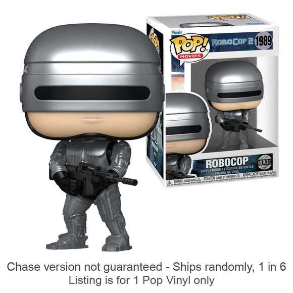 Robocop Metallic Pop! Vinyl (Chase Ships 1 in 6)