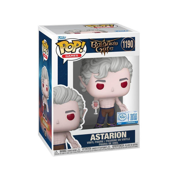 Baldur's Gate 3 Astarion Shirtless US Exclusive Pop! Vinyl