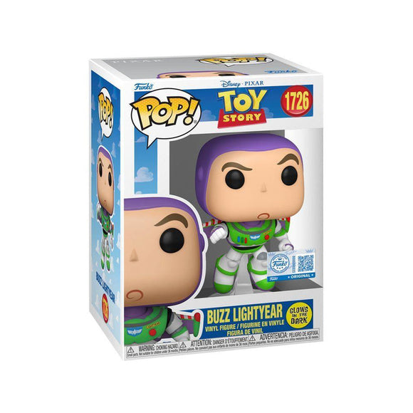 Toy Story Buzz (Flying) US Exclusive Glow Pop! Vinyl