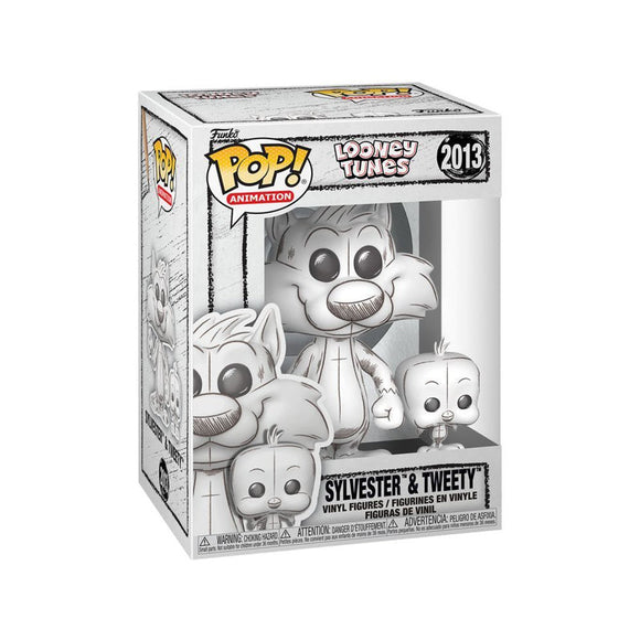 Looney Tunes: Sketched Sylvester & Tweety Pop! Vinyl