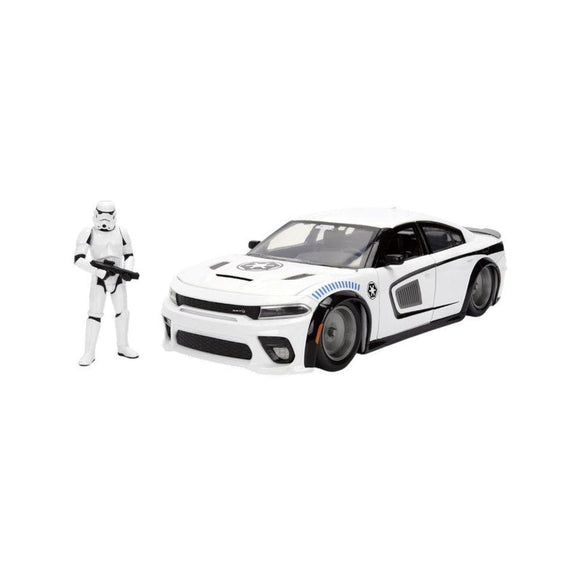 Star Wars 1:24 2021 Dodge Charger Vehicle w/Storm Trooper