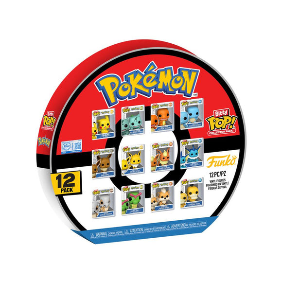 Pokemon Pokeball Bitty Pop! 12-Pack