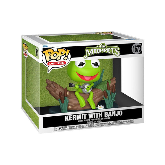 Muppets Kermit with Banjo Pop! Deluxe