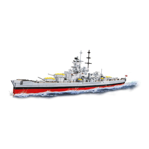 World War 2 Battleship Gneisenau (2417 Piece Kit)