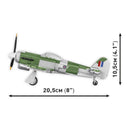 World War 2 Hawker Typhoon Mk.1B (190 Piece Kit)