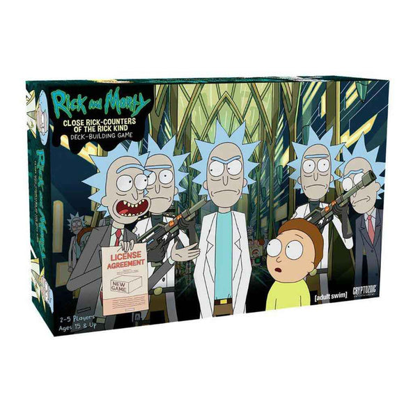 Rick & Morty Close Rick-counters of Rick Kind Deck-Buildg Gm