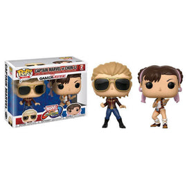 Marvel vs Capcom Infinite Captain Marvel vs Chun-Li Pop 2 Pk - 0
