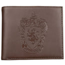 Harry Potter Gryffindor Logo Embossed Brown Wallet-1