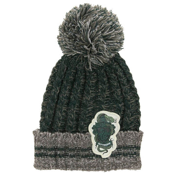 Harry Potter Slytherin Heathered Pom Beanie