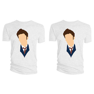 Doctor Who David Tennant Vector Head T-Shirt - 0