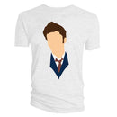Doctor Who David Tennant Vector Head T-Shirt-6