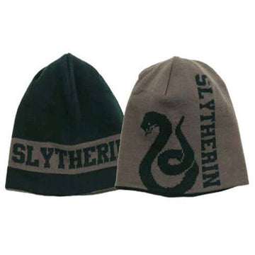 Harry Potter Slytherin Reversible Knit Beanie - 0