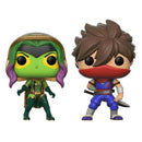 Marvel vs Capcom Infinite Gamora vs Strider Pop! Vinyl 2 Pk-1