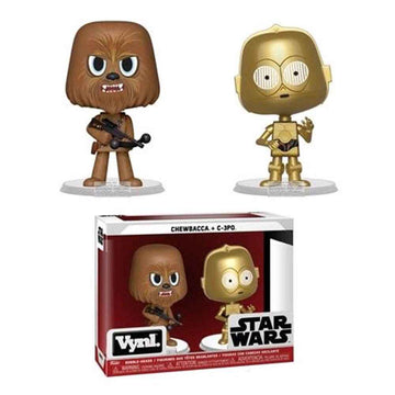 Star Wars Chewbacca & C-3PO Vynl.