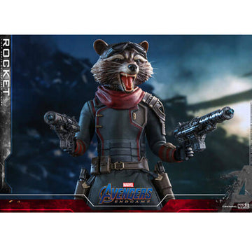 Avengers 4 Endgame Rocket Raccoon 1:6 Scale Action Figure - 0
