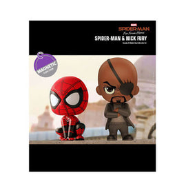 Spider-Man Far From Home & Nick Fury Cosbaby Set - 0