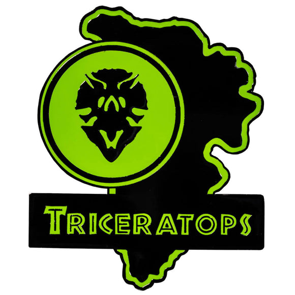 Jurassic Park Map Enamel Pin