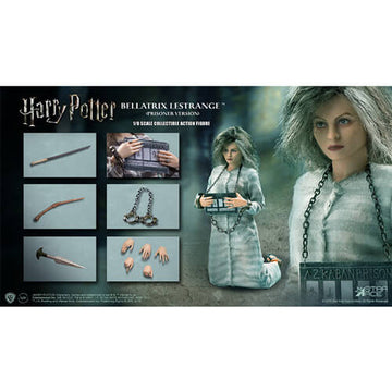 Harry Potter Bellatrix Lestrange Prisoner 1:8 Scale Actn Fig - 0