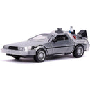 Back to the Future 2 Delorean 1:24 Scale Hollywood Ride-1