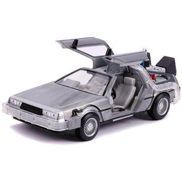 Back to the Future 2 Delorean 1:24 Scale Hollywood Ride - 0