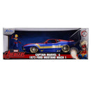 Cap Marvel 1973 Ford Mustang Mach 1 1:24 Hollywood Ride-3